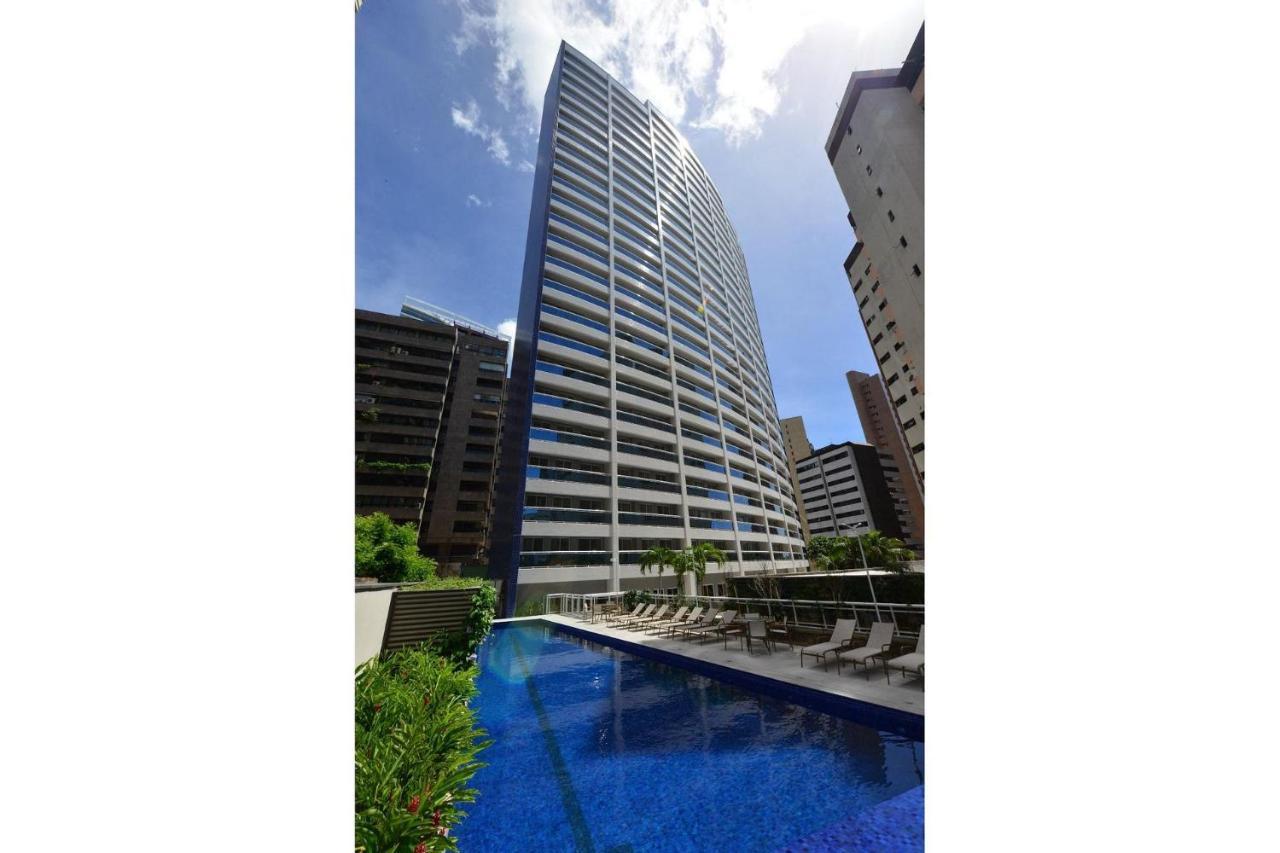 Flat No Mais Novo Edificio Conceito Com Linda Vista Mar !!! Leilighet Fortaleza  Eksteriør bilde