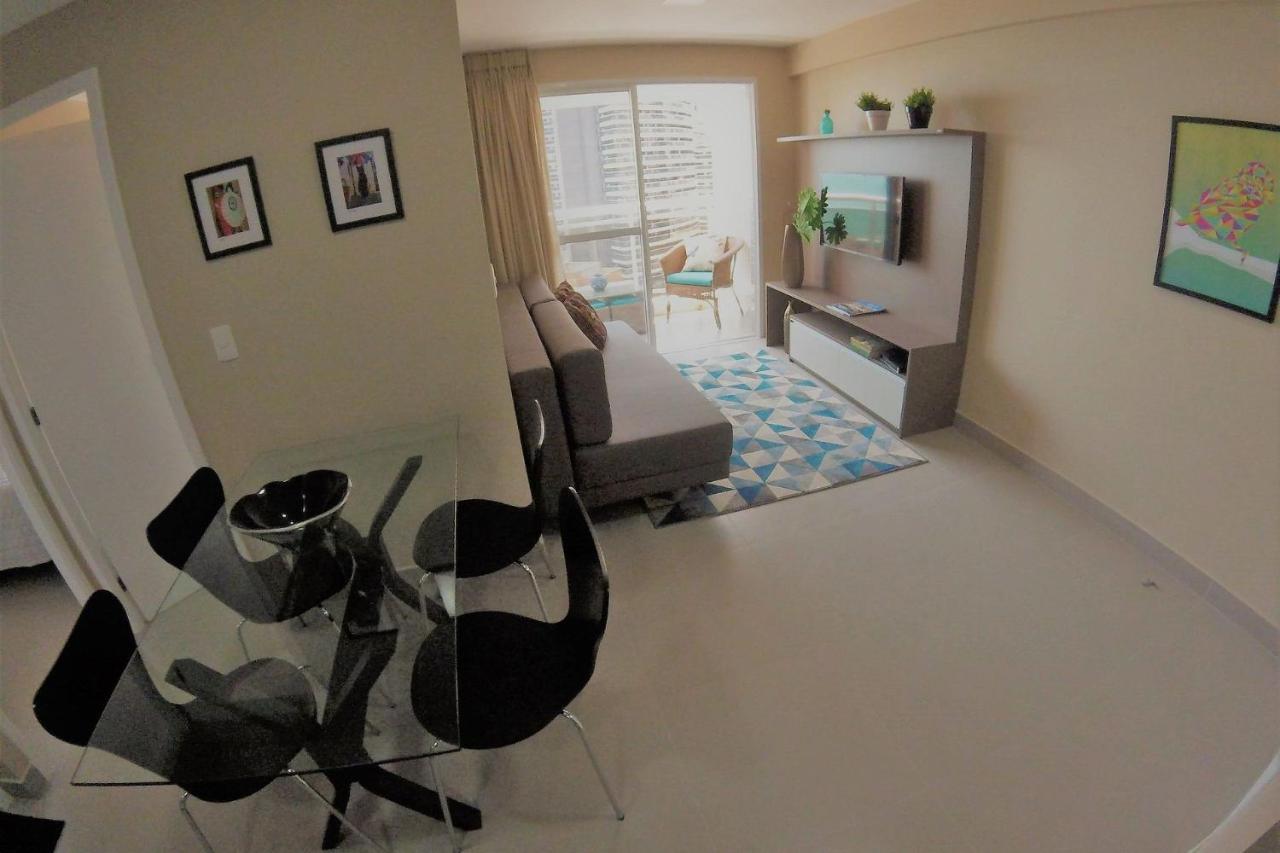 Flat No Mais Novo Edificio Conceito Com Linda Vista Mar !!! Leilighet Fortaleza  Eksteriør bilde