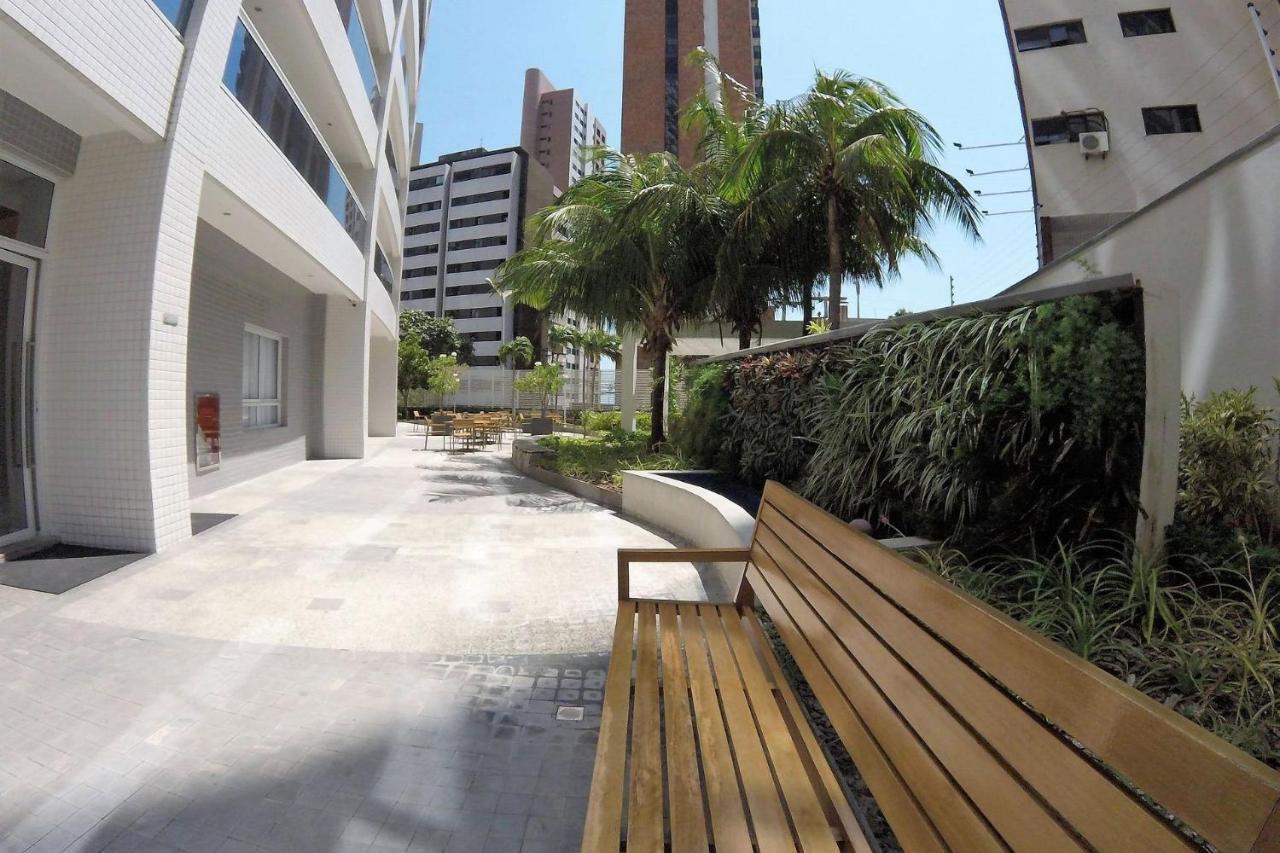 Flat No Mais Novo Edificio Conceito Com Linda Vista Mar !!! Leilighet Fortaleza  Eksteriør bilde